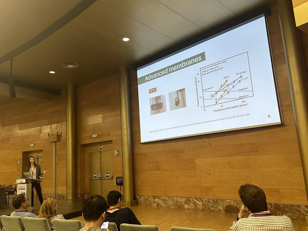 ACM (@adv_cat_mat) on Twitter photo Dasha <a href="/DPoloneeva/">Daria Poloneeva</a> has presented her work on Macroporous ZIF-67 Effective Membrane Separation on <a href="/Euromof2023/">EuroMOF 2023</a> 🎉#euromof2023
<a href="/KAUST_PSE/">KAUST PSE</a> Dasha <a href="/DPoloneeva/">Daria Poloneeva</a> has presented her work on Macroporous ZIF-67 Effective Membrane Separation on <a href="/Euromof2023/">EuroMOF 2023</a> 🎉#euromof2023
<a href="/KAUST_PSE/">KAUST PSE</a>