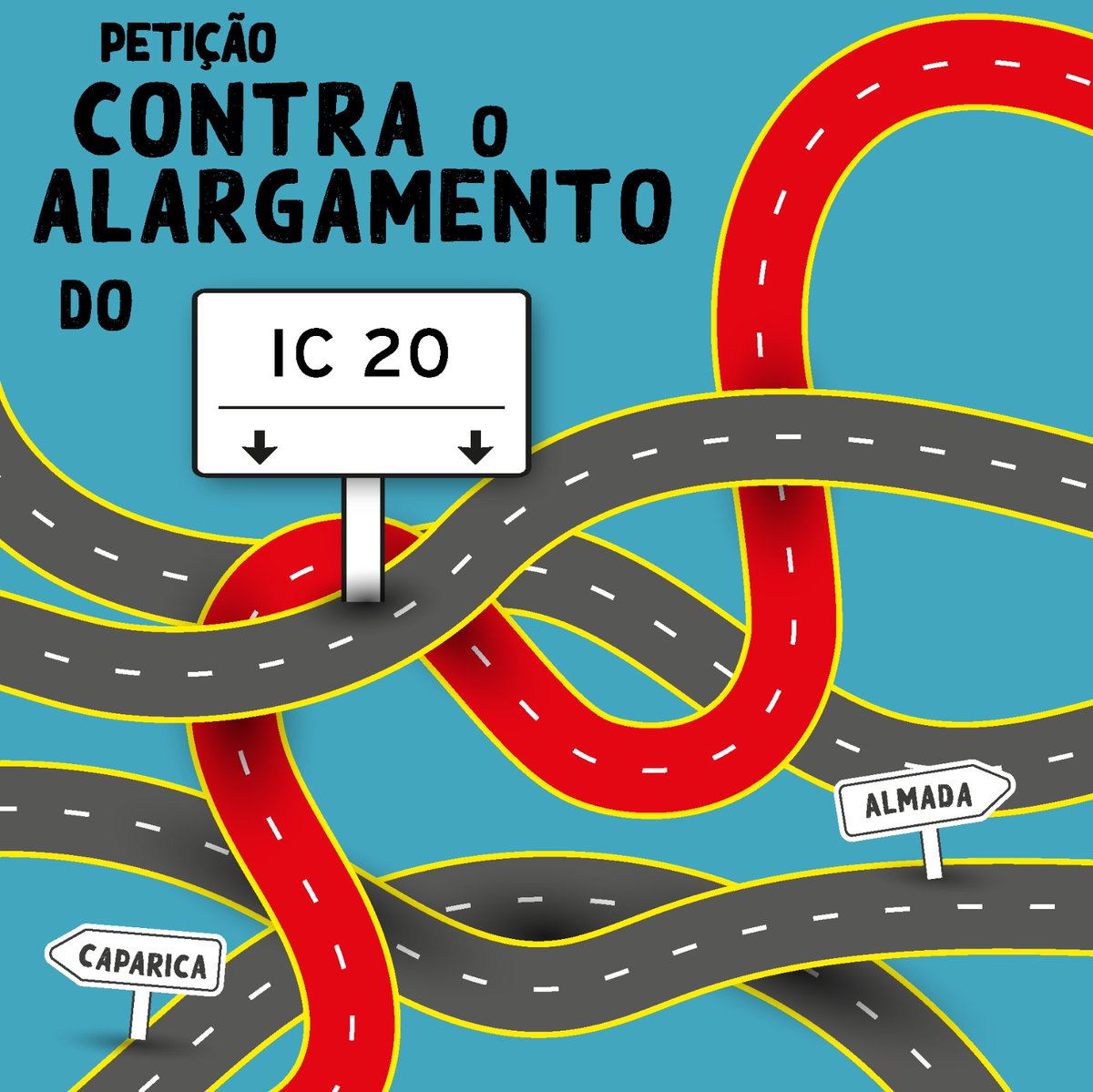 Já assinaste esta petição para impedir que se gaste milhões de €€€ dos teus impostos para que quem anda de carro na via rápida da costa chegue mais rápido ao engarrafamento da ponte?
Já vai quase em 1000 assinaturas.
peticaopublica.com/?pi=PT117774