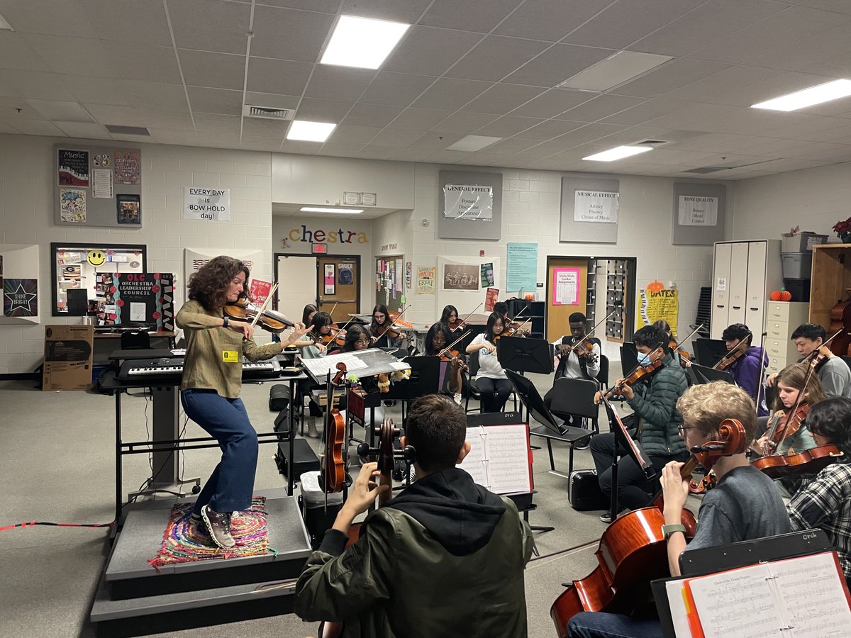 MSU Dept. of Music (@msstatemusic) on Twitter photo Asst professor of violin, Dr. <a href="/ScibelliSerena/">Dr. Serena Scibelli, She/Her</a> visited the Atlanta area last week & worked with the orchestra classes at Mill Creek High School. The string program at State is on the move! Want to find out more? Email Dr. Scibelli at sscibelli@colled.msstate.edu #hailstate Asst professor of violin, Dr. <a href="/ScibelliSerena/">Dr. Serena Scibelli, She/Her</a> visited the Atlanta area last week & worked with the orchestra classes at Mill Creek High School. The string program at State is on the move! Want to find out more? Email Dr. Scibelli at sscibelli@colled.msstate.edu #hailstate