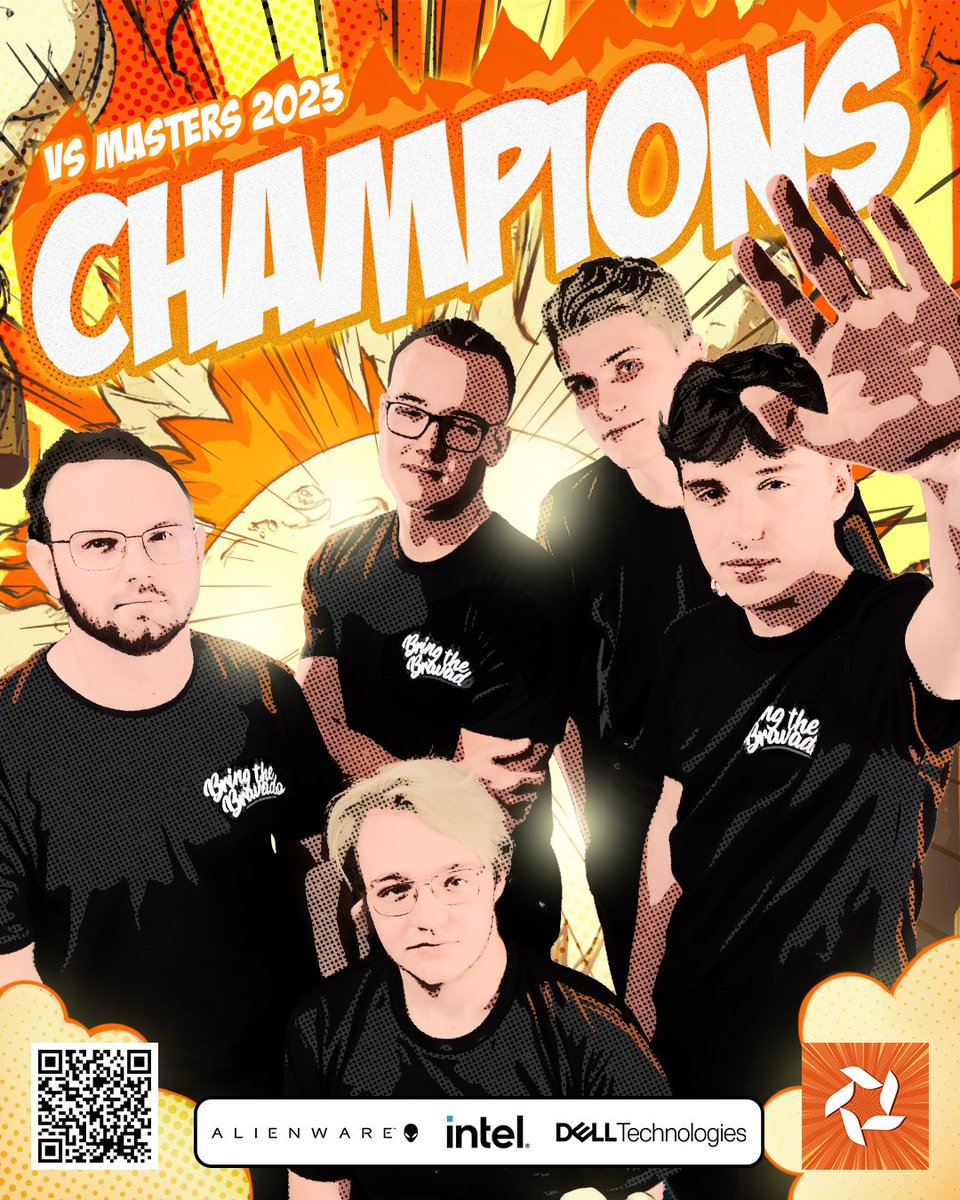 bravadogaming's tweet photo. 💥 THE BEST IN THE GAME 💥

WE ARE YOUR 2023 @VSGamingWorld CHAMPIONS 🏆 https://t.co/fYYgWfJV5q