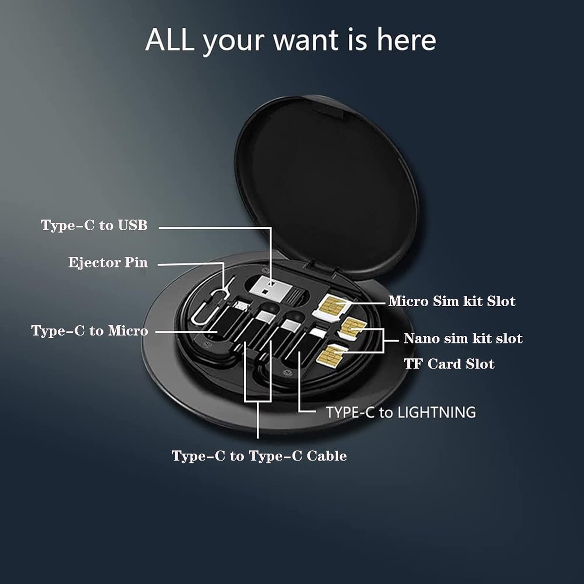 jan_forester's tweet image. Canada: amzn.to/3Q1fEeZ
Everywhere: ebay.us/MPfa8L
USB C to USB Adapter, USB Adapter Storage Box, Multi Type Charging Line Converter Lightning Type C Mini Data Transmission Tool Includes Sim Card Slot Tray, Fast Charge, Mobile Phone Holder #USBC #USBCadapter