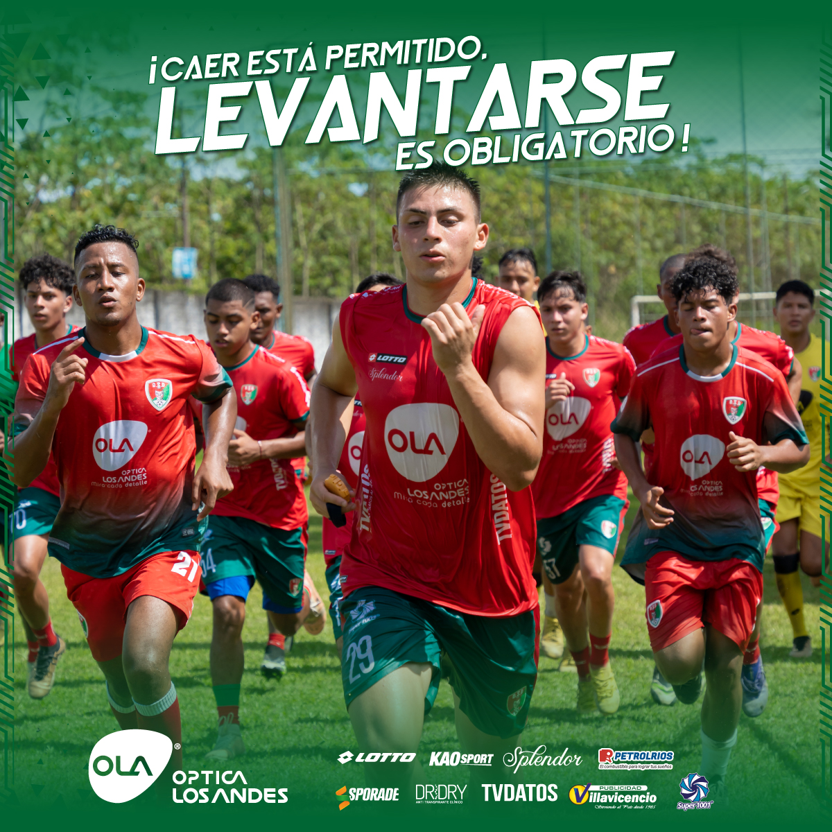 Ascenso Nacional 2023 ⚽🏃🏾

Miguel Iturralde (2) | Deportivo Santo Domingo (0)

En cada desafío, encontramos una oportunidad para aprender, crecer y fortalecernos como equipo y familia.
Con trabajo, determinación y pasión afrontaremos el partido de revancha. 🤜🏼🤛🏼