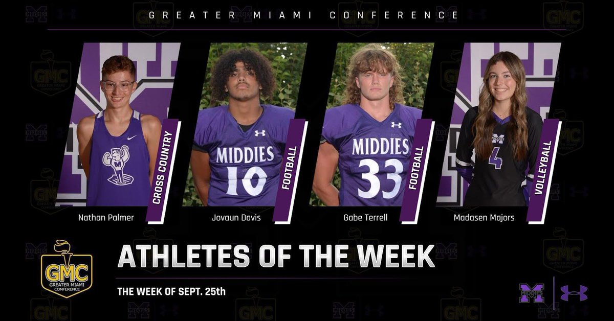 Congratulations to Nathan Palmer on earning GMC AOTW!

Nathan set a personal best for the 3rd week in a row at the Neal Charske Invitational. He ran 17:57 breaking 18 minutes for the first time!
#Exit32
#VamosMiddies