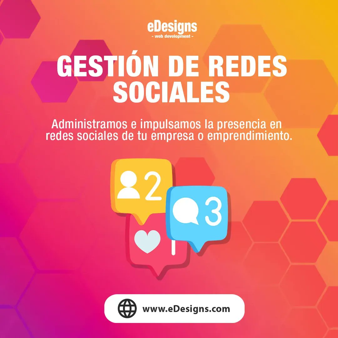 eDesignsCompany's tweet photo. Gestión de redes sociales 📲

Administramos e impulsamos la presencia en redes sociales de tu empresa o emprendimiento. 

Conoce más sobre nuestros servicios en https://t.co/hEVRbW1VUZ

¡No esperes más y házlo! 😎

#redessociales #guatemala #communitymanager https://t.co/kXkkmMqgNW