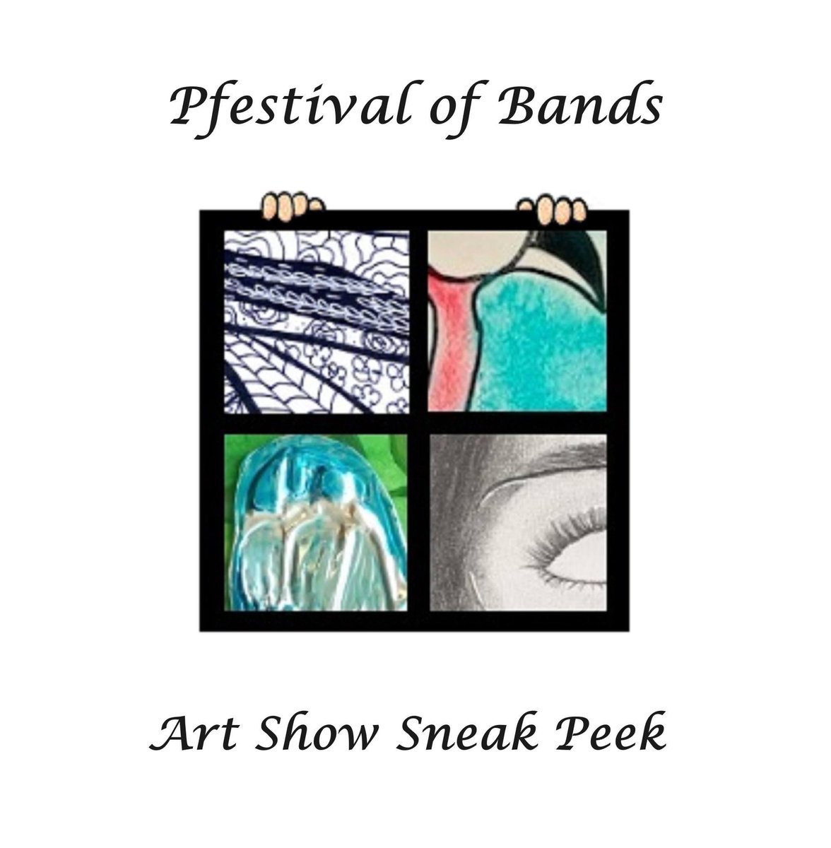 Art Show Sneak Peek! What do you think each of these artists created? Come see fabulous artwork from all over @pfisd displayed on the jumbotron during the 20th Annual Pfestival of Bands. October 2, 2023 7:00 p.m. The Pfield #PfISDynamic #pfamily