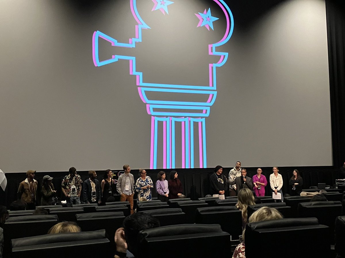 TheLos's tweet image. What a night! Thank you @dcshorts &amp;amp; @AlamoDC for a wonderful time! 🎥🎉 #DCShorts #AlamoDrafthouseDC