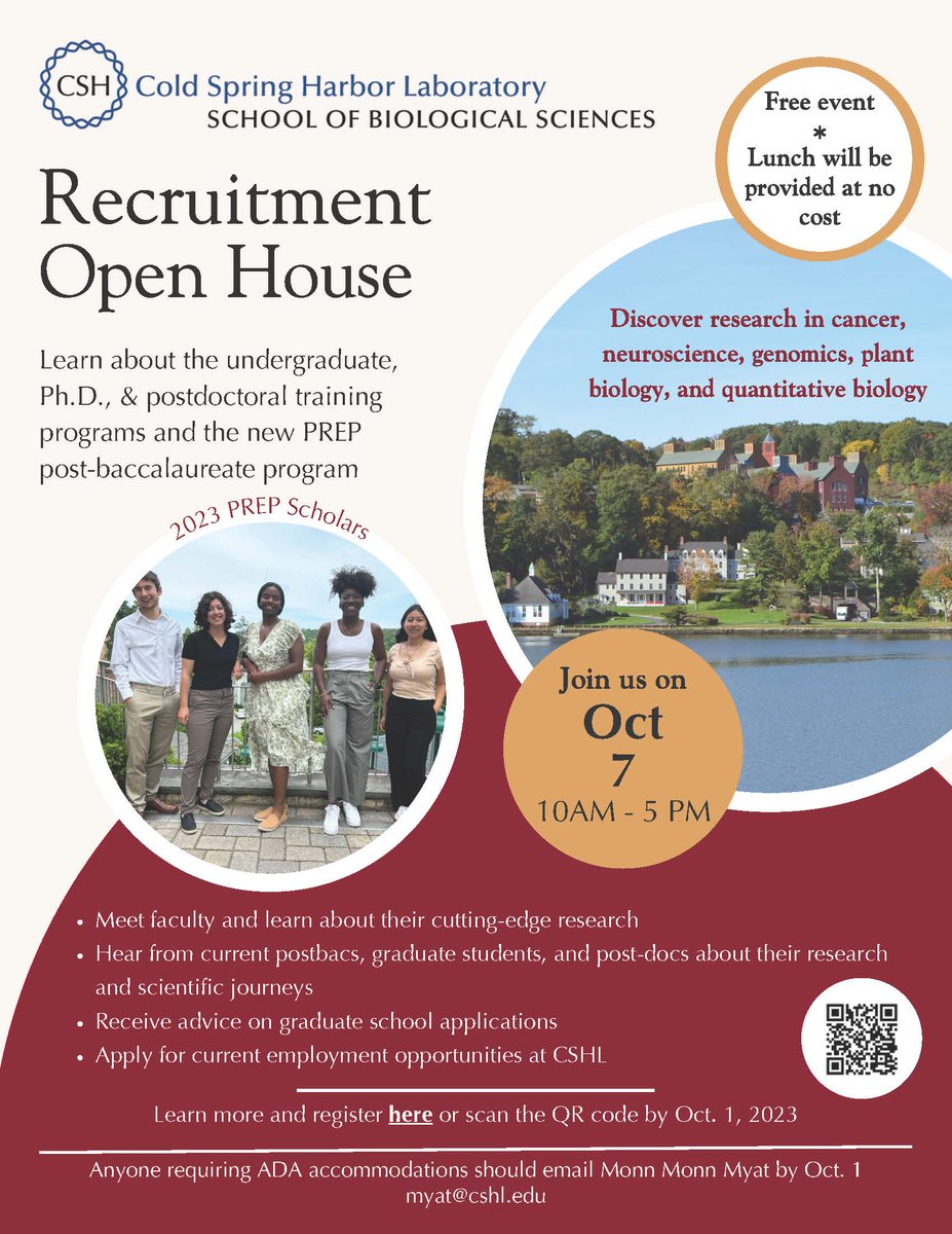 Don't forget to register for our Recruitment Open House event on October 7!
