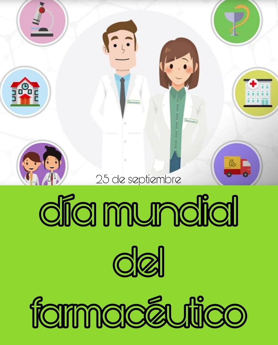 lucigralo's tweet photo. feliz día mundial del farmacéutico 💚

#UMHPharmacyStudents #DMF2023 #WPD2023 @ElsaLopezUMH @UniversidadMH https://t.co/Wea1RIwfyI
