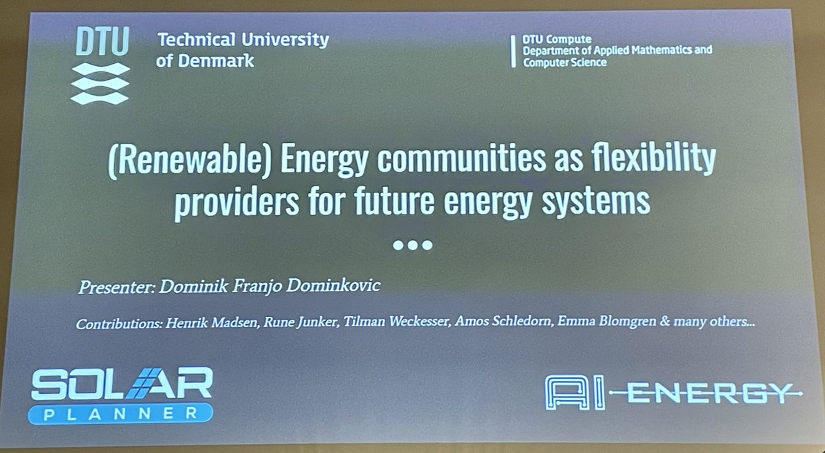 Attending #EnergyCommunities panel on ⁦@sdewes_centre⁩ #sdewes #Dubrovnik #Renewables