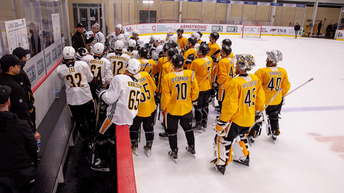 penguins's tweet photo. The Penguins have reduced their training camp roster to 47 players.  

Details: https://t.co/PPqxOWdLrb https://t.co/S6DTeuqAwD