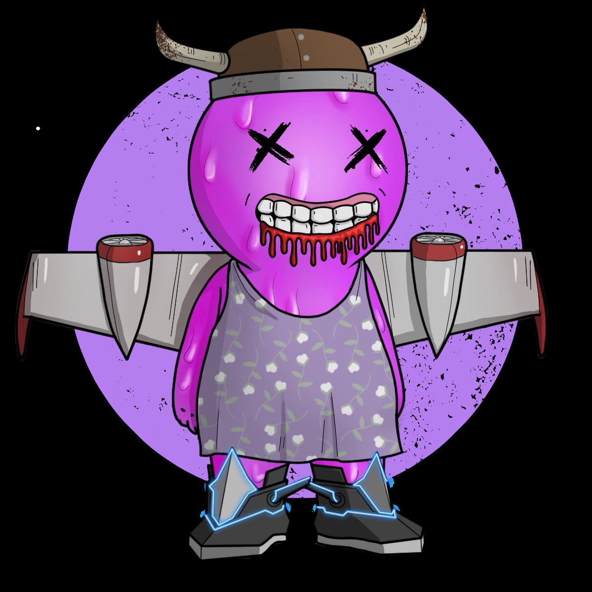 Just want to say thanks to <a href="/MOAMNFT/">*ℙ𝔸𝕎𝕊 𝔽𝕆ℝ 𝔸 ℂ𝔸𝕌𝕊𝔼* 𝘣𝘺 𝕄.𝕆.𝔸.𝕄.</a> @NFT_Machinist 4 the awesome space Paws for a Cause held yesterday with over 3k $ADA in CNFT prizes. We had some glitches, a ton of laughs, and a bunch of happy attendees to the space. I won this Little Lurker &amp; now my son has his first Lurker!