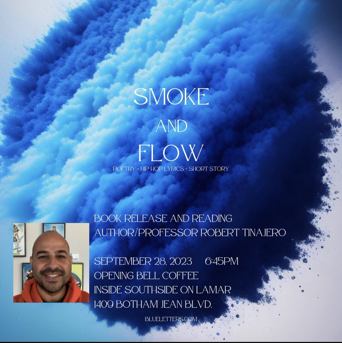 If you’re in the Dallas area maybe you can stop by my book release event. Thursday, September 28 at 6:45pm at Opening Bell Coffee