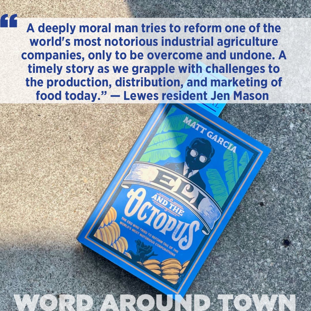 It’s #HBF2023 week! Don’t miss @mattjgarcia68, author of “Eli and the Octopus.” His presentation for HBF is at 12:30 on Saturday. But before his discussion, he’ll be stopping by the Historic Lewes Farmers Market at 9am to discuss another book he co-edited, “Food Across Borders.”