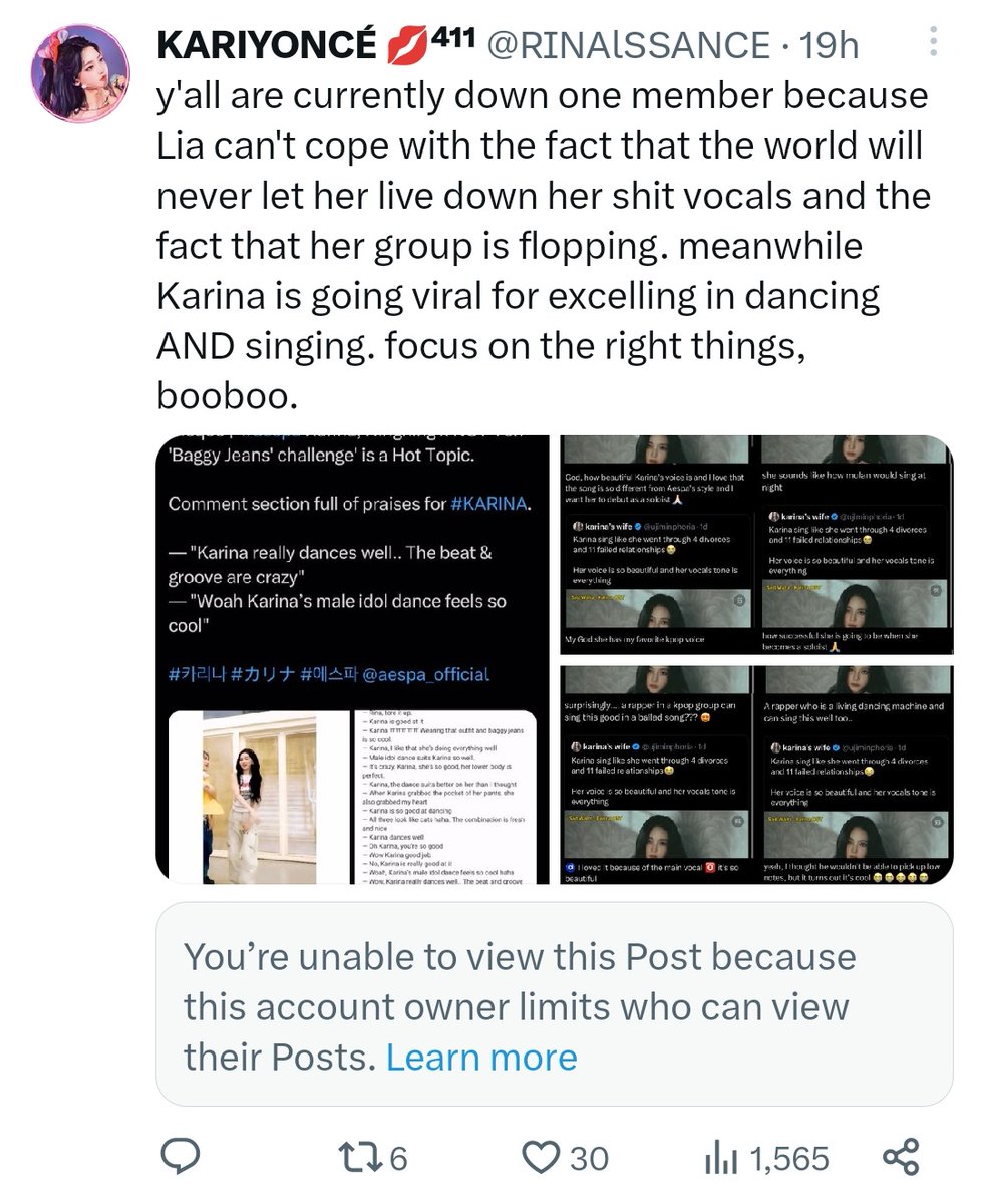PROTECT721's tweet photo. 🚨 Everyone please REPORT &amp; BLOCK these accounts who are spreading hate towards 🍯 Report the posts and accounts as we explained in the picture.

@.H2Karina1142
🔗https://t.co/2aC8jHQ3kO

@.RINAlSSANCE
🔗https://t.co/MJ7d9IAcQs
DO NOT ENGAGE. 🚫 https://t.co/NvZhihyclf