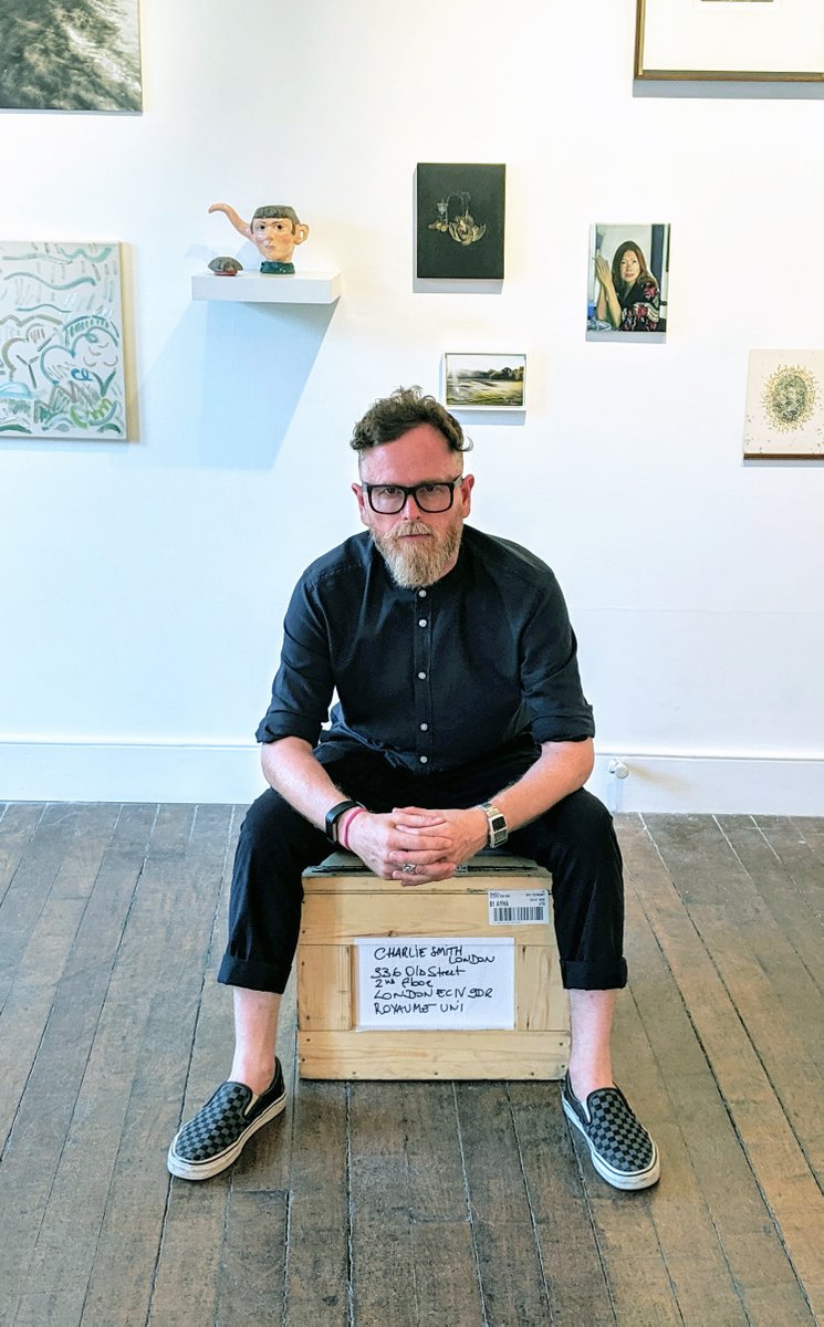 CHARLIESMITHldn's tweet photo. This week British Art Fair hosts SOLO CONTEMPORARY: 20 dealers exhibit work by one rising star. Curated by Zavier Ellis, SOLO is a continuation of British Art Fair’s founding principle to champion British art &amp; artists. 
@BritishArtFair @saatchi_gallery https://t.co/XMfjcFJde1 https://t.co/eS2BxTaZRj