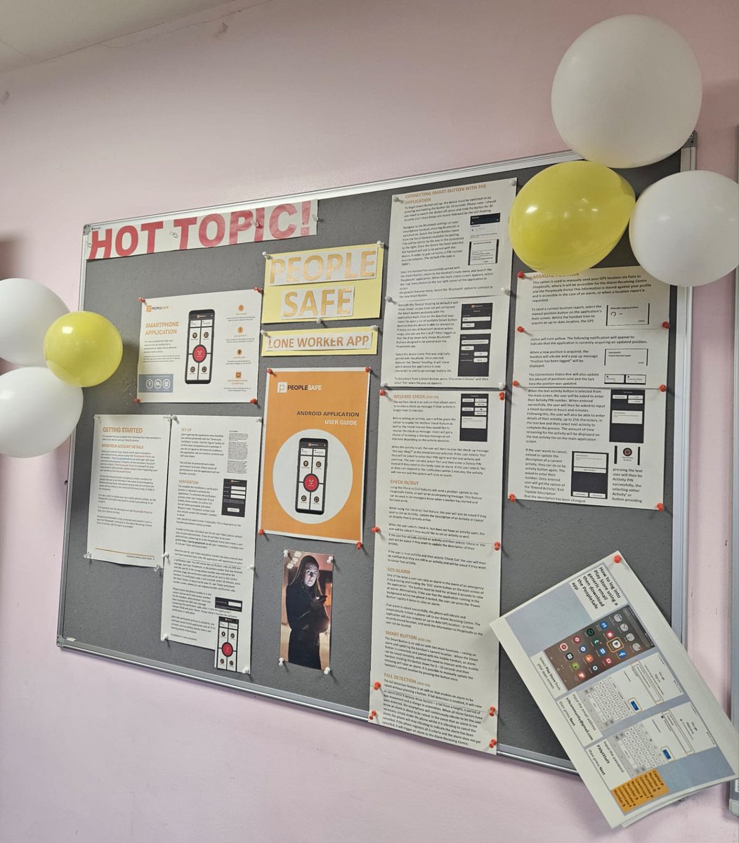 #CN #DN #TRFTCommuniTeam raising awareness of #PeopleSafe app looking after our staff @RotherhamNHS_FT
