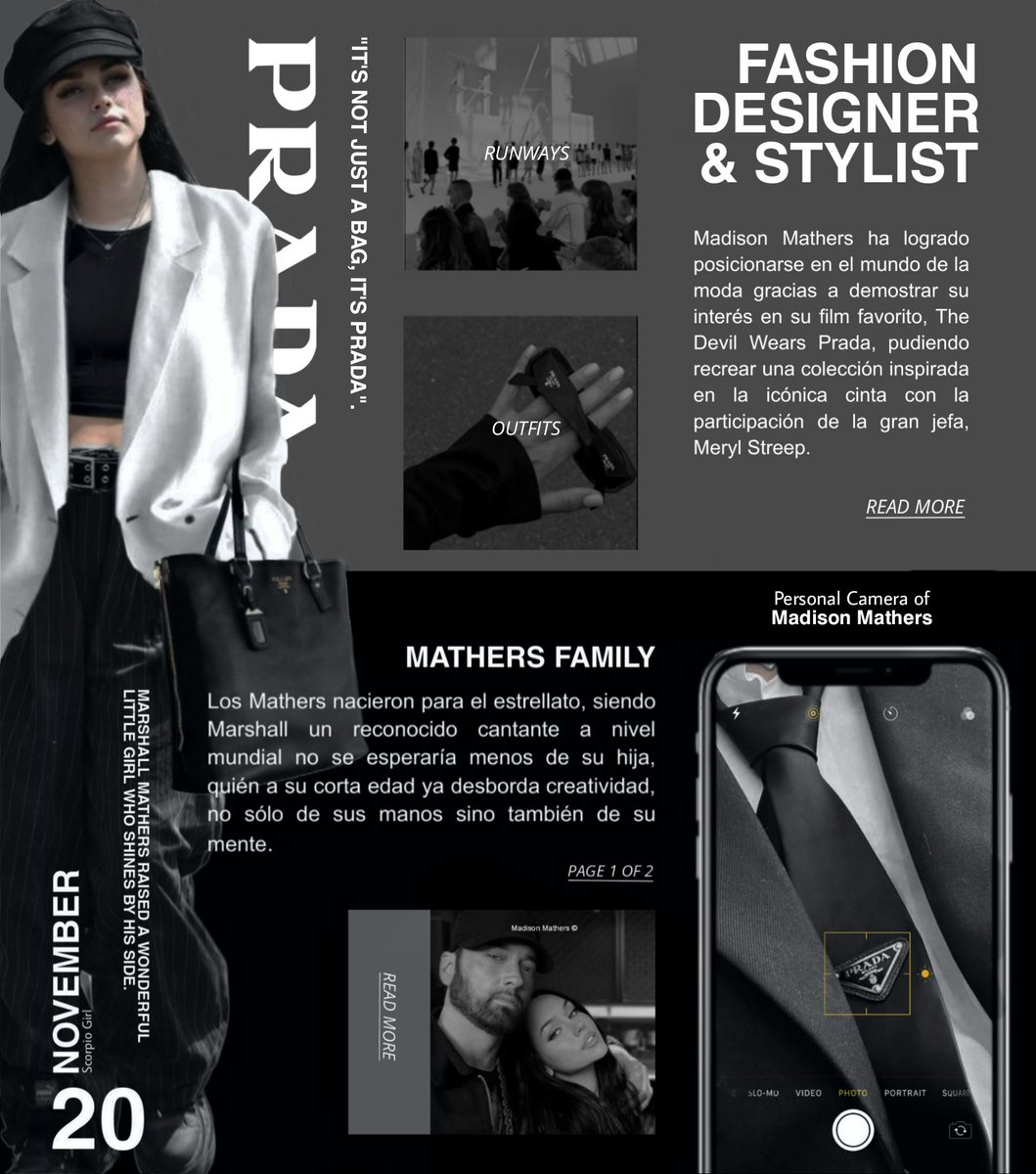 𝗪𝗲𝗹𝗰𝗼𝗺𝗲 to the world of 𝗠𝗮𝗱𝗶𝘀𝗼𝗻 𝗠𝗮𝘁𝗵𝗲𝗿𝘀 › 𝐌.𝐌

A little look into the life and interests of this new designer.