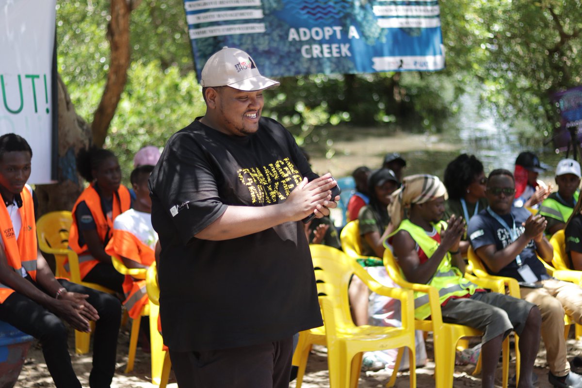 SUSOyouth's tweet photo. With #TudorKwenyeMap we are making waves, today we unleashed talent, eco warriors, and inspiration! From speeches, music to mangroves, we're are sculpting a brighter and beautiful future. #ImprovedLivelihood #PoweredByConservation @Nature_Africa https://t.co/xMcuQH9j32