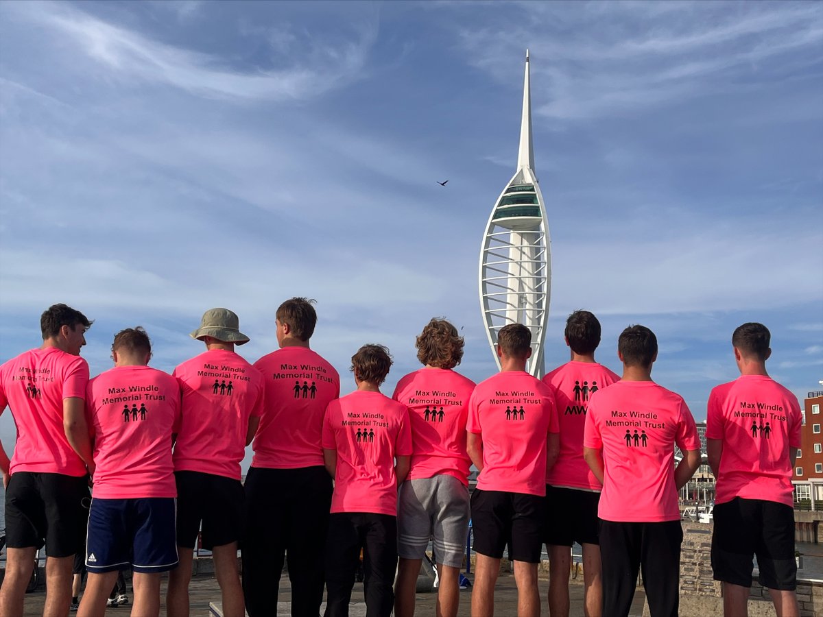 RGSGuildford's tweet photo. #RGSCharity And they have finished! 61kms of the Pilgrims Challenge, along Shipwright's Way in support of the Max Windle Memorial Trust @MWMT2021 and raising huge amounts of money. Well done - a phenomenal achievement! https://t.co/s7LNC1LK8a... https://t.co/0D3YOnQGWM