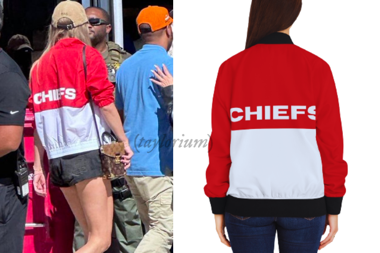 taylorium's tweet photo. Soo anyone dressing as Chief's Game Taylor for Halloween? 🎃

Check our outfit guide for links: https://t.co/pkAV1LpgyI

#taylorswift #Swifties #Halloween2023 https://t.co/p7k2g0Mpt3