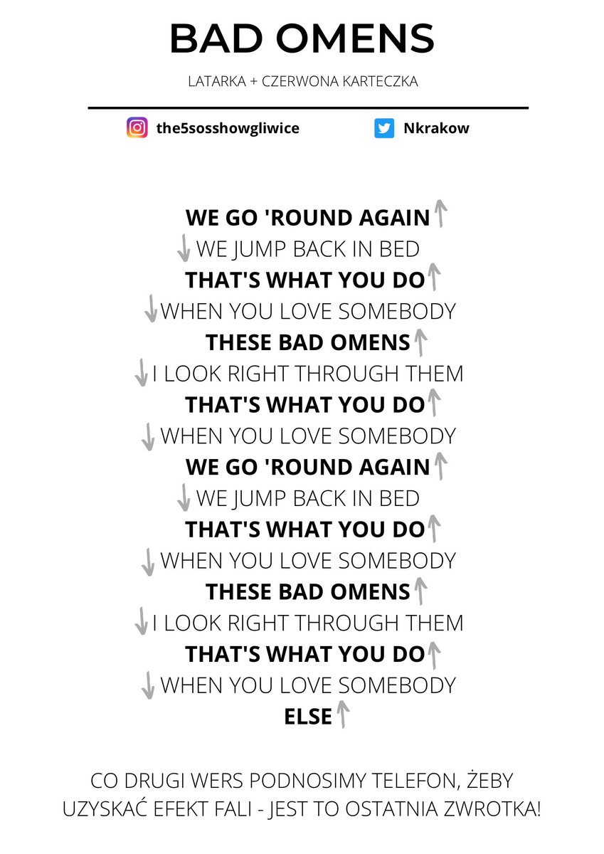 5soswith_fans's tweet image. Tweet typu promujący akcje koncertowe na Gliwice.

Podajcie dalej i oznaczajcie znajomych wybierających się na koncert 🫶

#The5SOSShowGliwice #5sosgliwice