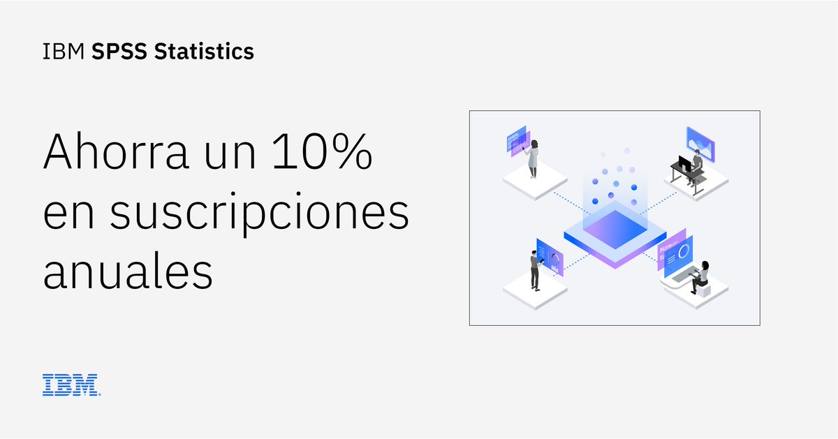 anaivee's tweet photo. El nuevo #IBM #SPSS 29 simplifica y acelera la analítica de datos y viene con nuevas funciones que abordan todo el ciclo de vida de la analítica. Pruébalo gratis y ahorra un 10% en una suscripción anual (sólo por tiempo limitado) https://t.co/XbdMHnuiVM https://t.co/6dyuIsgGRF https://t.co/3IofvuGjbd