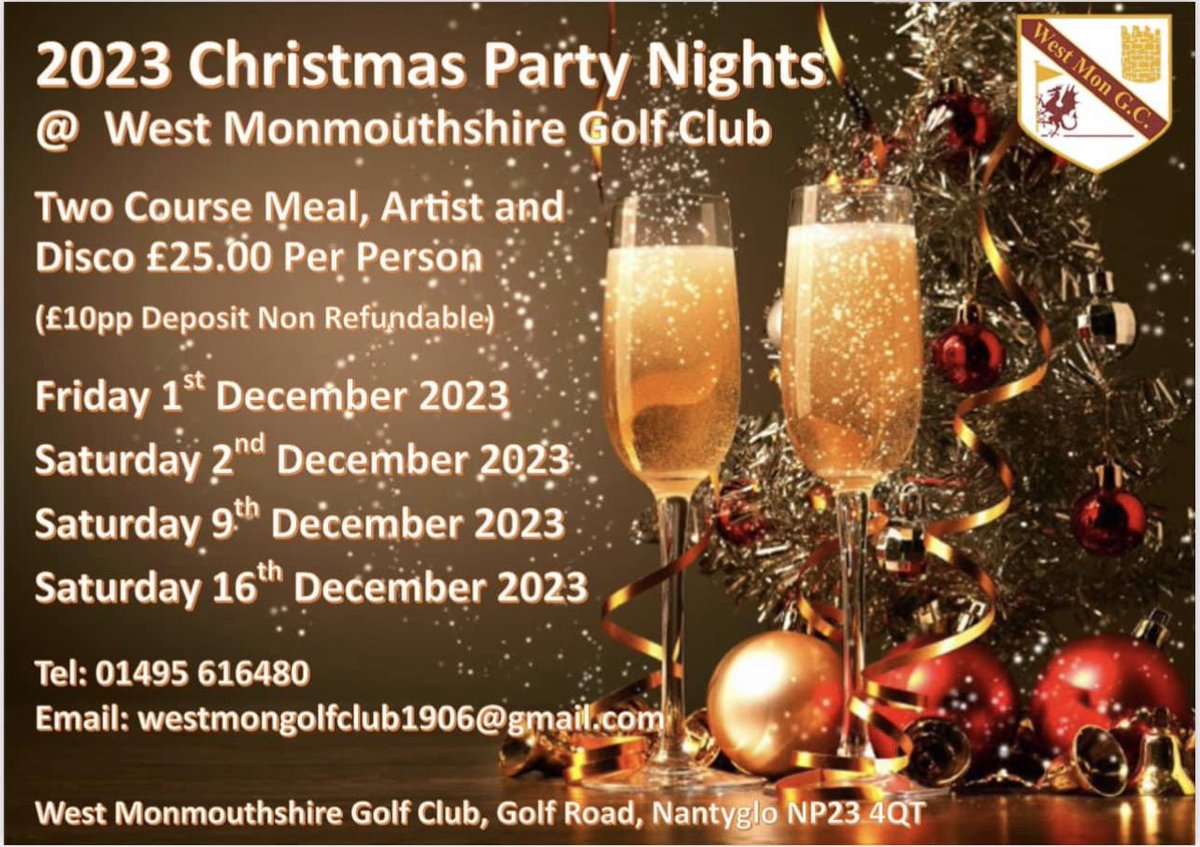 West Monmouthshire Golf Club tweet media