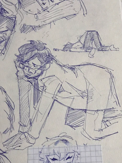 .....i forgot i had this maruki sketch in my sketchbook 