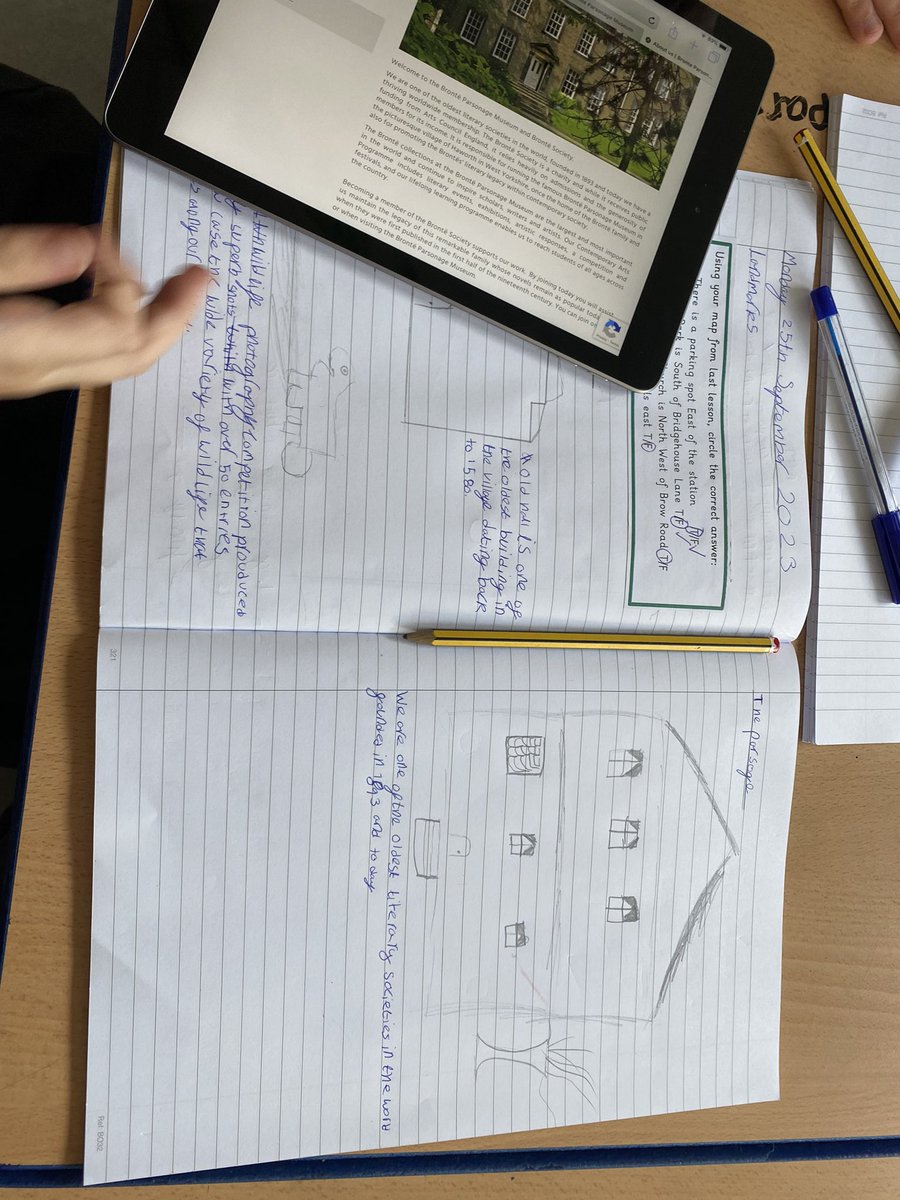 church_prim's tweet photo. Fantastic to see in @Y4church_prim looking at a local area study of Haworth using iPads &amp; @Digimap4Schools @BronteParsonage @BradfordMuseums @EYPPC_GA @Mr_S_Tiffany @histassoc @HistoryPrimary @The_GA #localstudy https://t.co/WJw9SW3qos