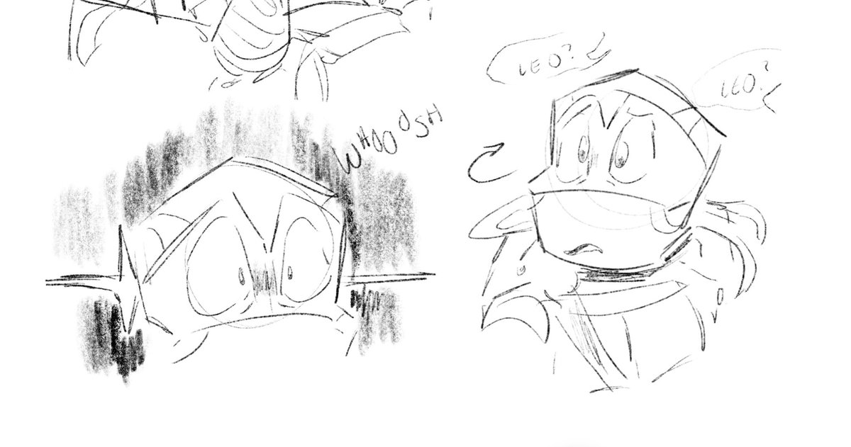 heg2468's tweet photo. tryin to get inspired or something so I doodle a tiny bit from my fic that one time #rottmnt #rottmntfic #riseoftheTMNT https://t.co/Bwm18qjlwn