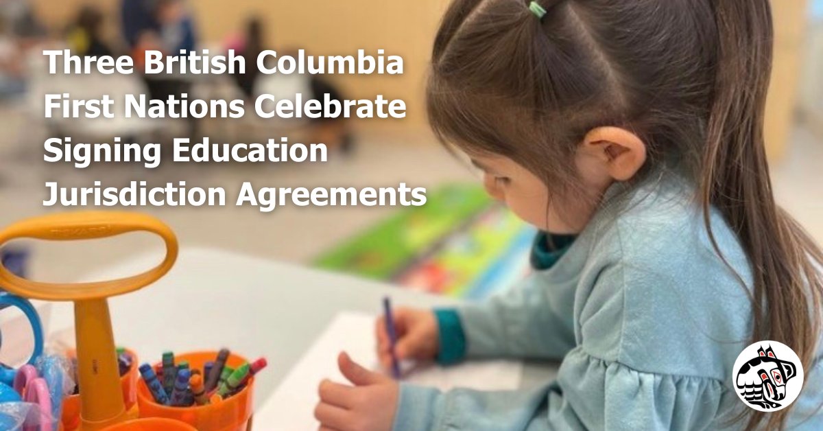 Today we are hosting a cultural celebration to recognize Tsq’escen’ (Canim Lake Band), Ditidaht First Nation, and ourselves assuming jurisdiction over our own educational systems. Learn more: squamish.net/education-juri…