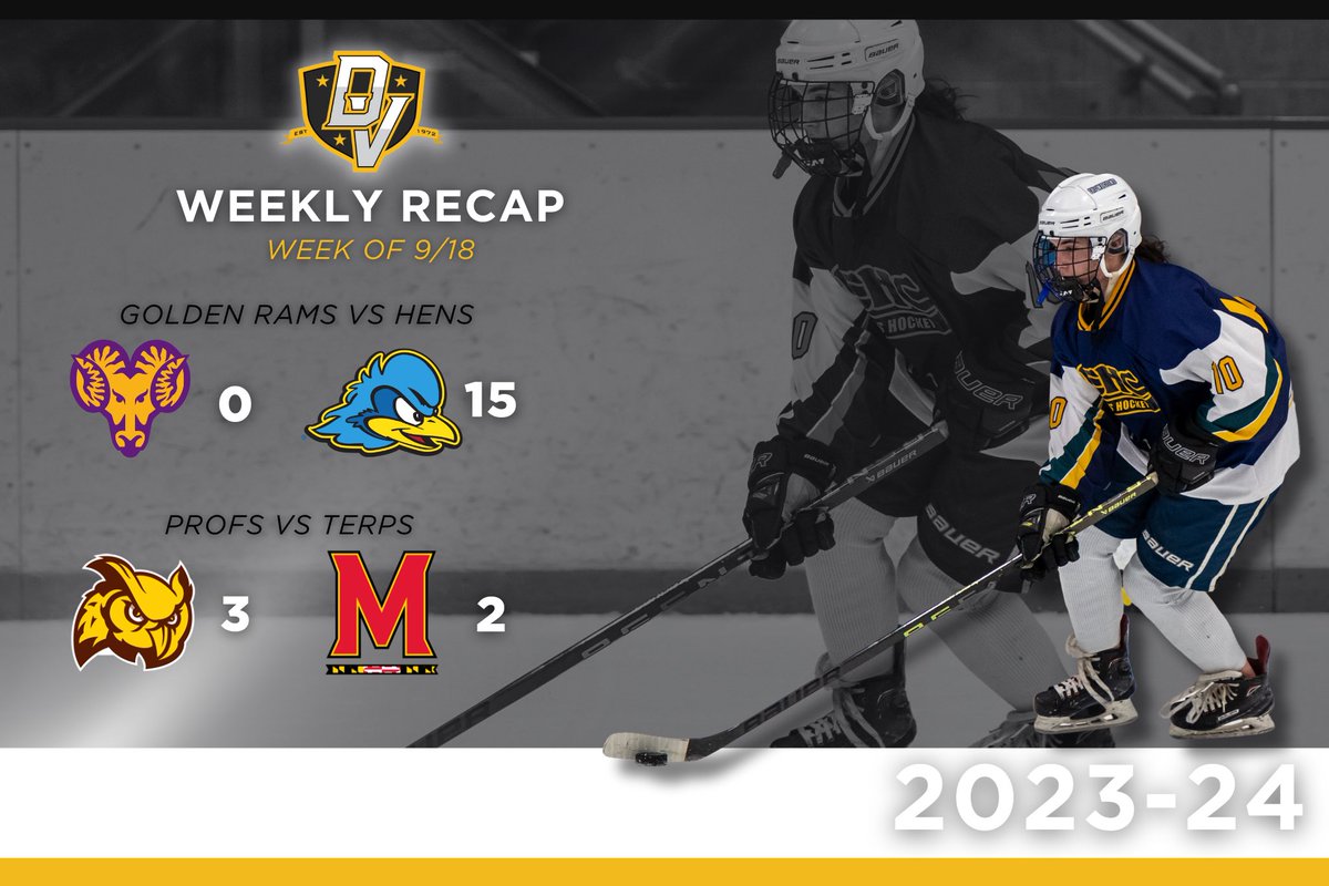 Scores from our first action-packed weekend of DVCHC hockey! Stay tuned for what’s next👀 

#dvchc