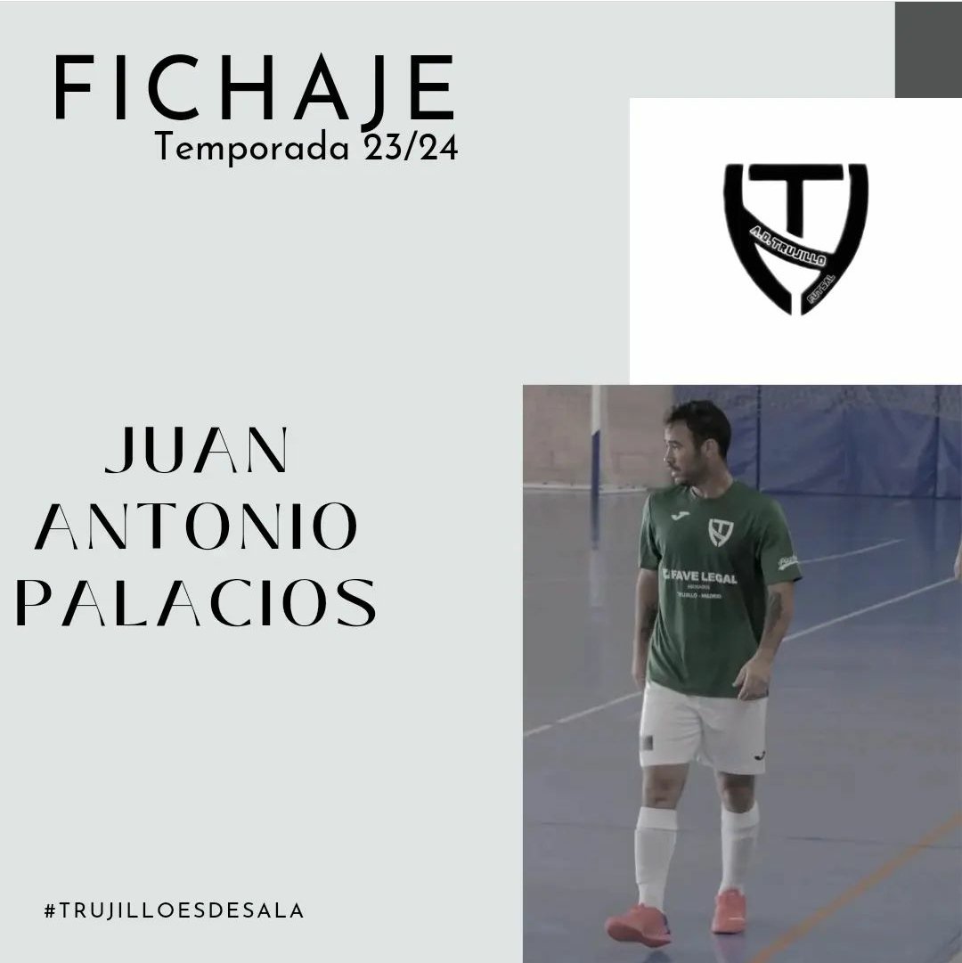 🚨 FICHAJE 🚨

Juanan vuelve a la que fue su casa después de estar un año fuera de las pistas.

Jugador Trujillano, con mucha garra, velocidad y gol 💪🏻

¡Bienvenido Juanan!

#TrujilloEsDeSala❤️💙