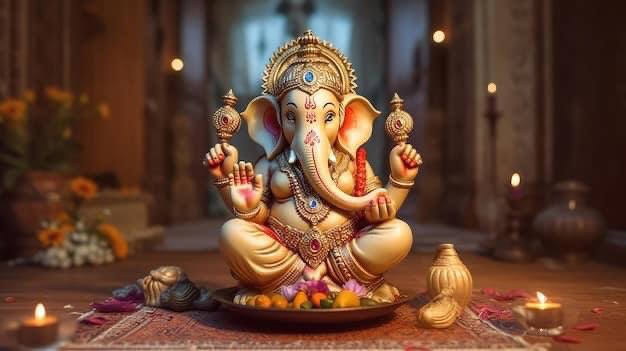 May Lord Ganesha keep enlightening our lives and always bless us with love and success. Ganpati Bappa Morya🙏🙏❤️❤️