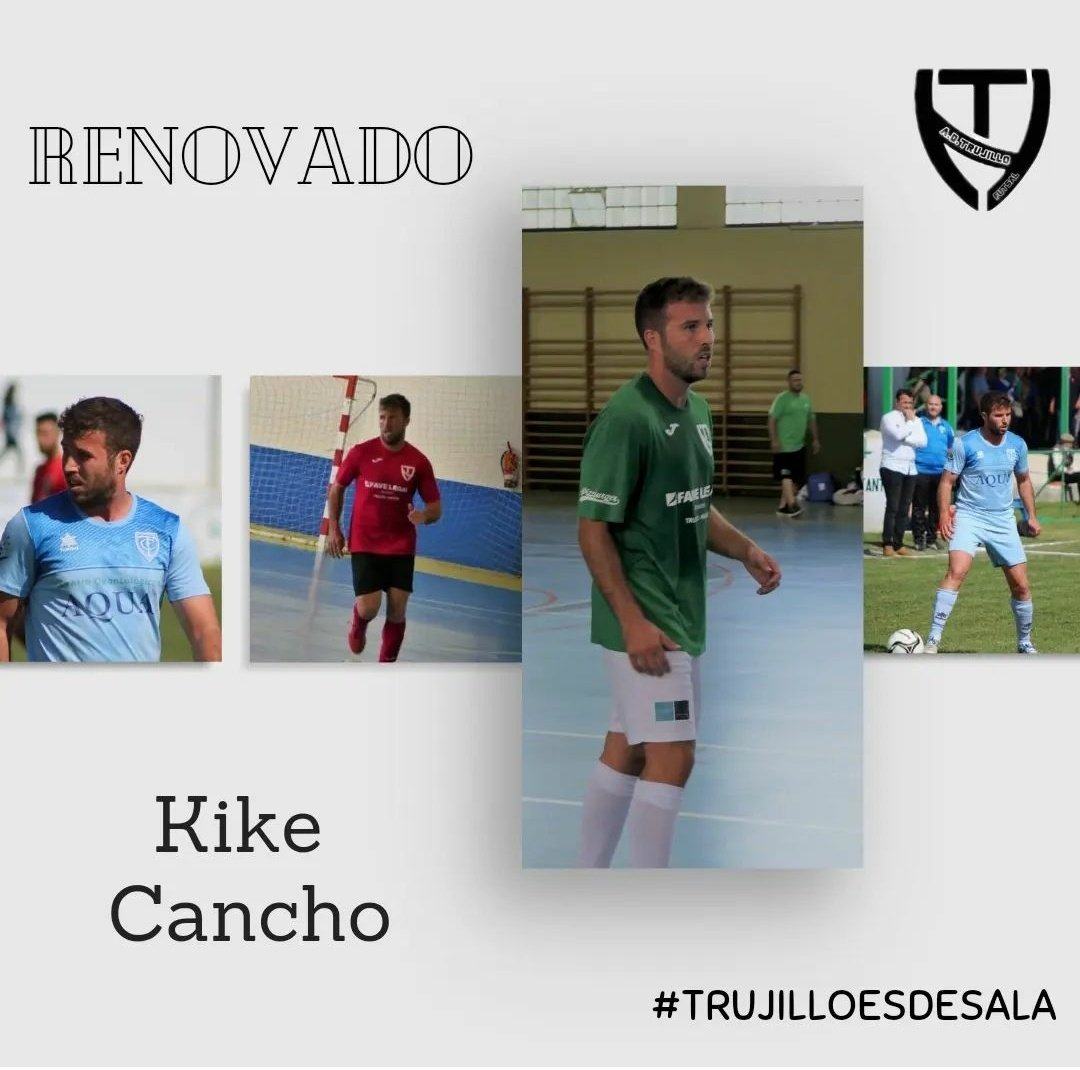 🚨 RENOVACIÓN 🚨

Kike, por supuesto que renueva, es nuestro capitán y liderará al grupo para cumplir con los objetivos.

Experiencia, compromiso y mucho trabajo dentro y fuera de la pista.

#TrujilloEsDeSala❤️💙