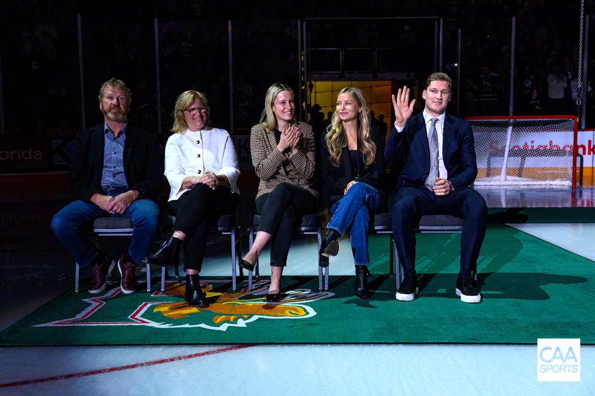 Congratulations to <a href="/Mackinnon9/">Nathan Mackinnon</a> who had his jersey retired by the Halifax Mooseheads on Friday night. A very well-deserved honor for #22!