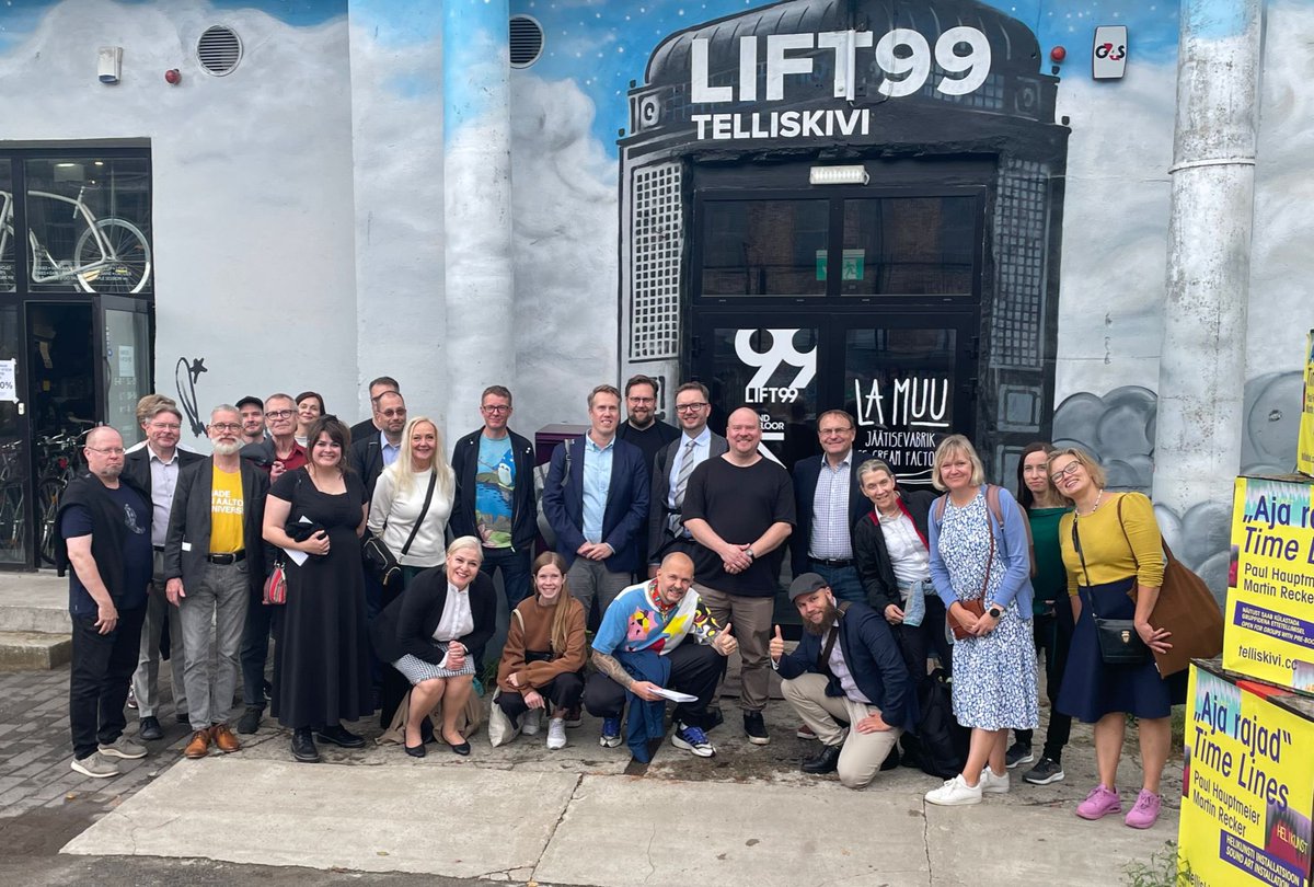 Olemme @sitralab todella ylpeitä kaikista web 3.0 tiimeistä, jotka osallistuvat Sitra labiin ja joiden kanssa meillä oli ilo käydä tutustumassa Viron ekosysteemiin. Huomioita 1/x

sitra.fi/uutiset/naista…