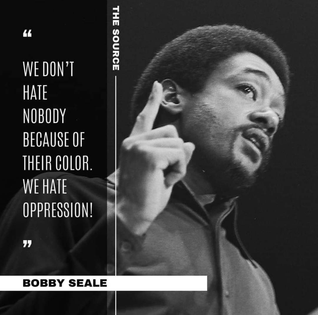 Bobby Seale (Co-founder of The Black Panther Party).👑✊🏾
#bobbyseale #blackpantherparty