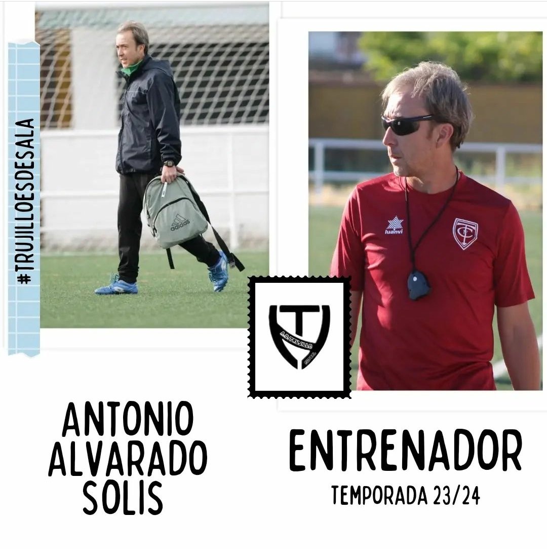 🚨 FICHAJE 🚨

Antonio Alvarado "Ñeque" será nuestro nuevo entrenador, el capitán de este barco 👮

Entrenador Trujillano con amplia trayectoria en el mundo del fútbol y donde este año ha decidido apostar por este proyecto.

¡Bienvenido Ñeque!

#TrujilloEsDeSala❤️💙