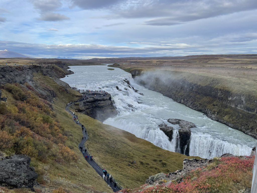 artcardio's tweet image. อลังการมาก #Gullfoss