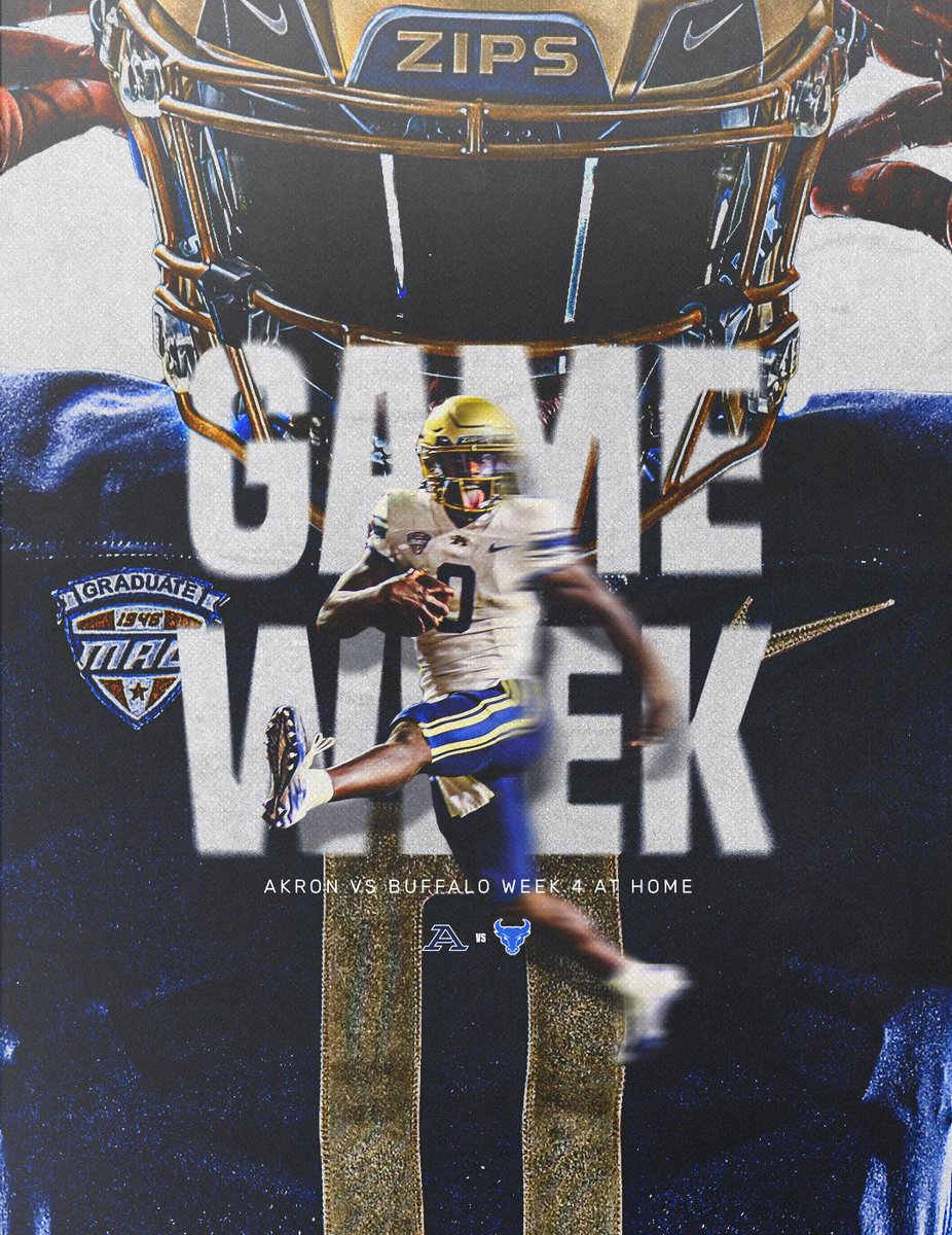 ZipsFB's tweet photo. Phase #️⃣5️⃣ … 2023 Season

Game #️⃣5️⃣ … Buffalo 🔵⚪️

Focus | Fight | Finish

#212Degrees 🌡🔥📈 https://t.co/3TDFpAdnH2