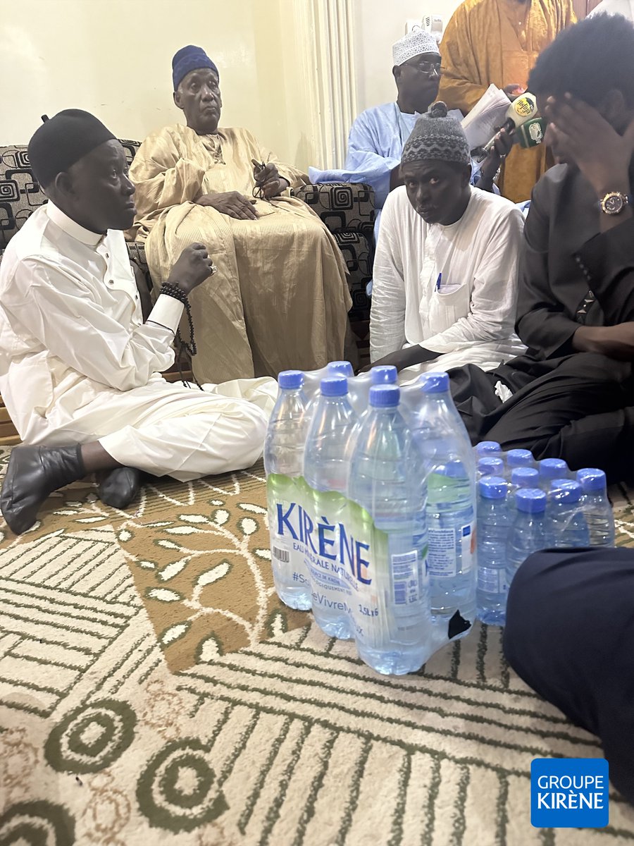 GroupeKirene1's tweet photo. [Gamou 2023]

Le samedi 23 septembre, le Groupe Kirène a procédé à sa traditionnelle visite à Tivaoune et à Ndiassane. Nos équipes ont eu l'honneur de rencontrer Serigne Mbaye Sy Abdou, Serigne Cheikh Tidiane Sy et les fils de Cheikh Bou Sidy Kounta, Khalife de Ndiassane. https://t.co/7SPtfgaRlb