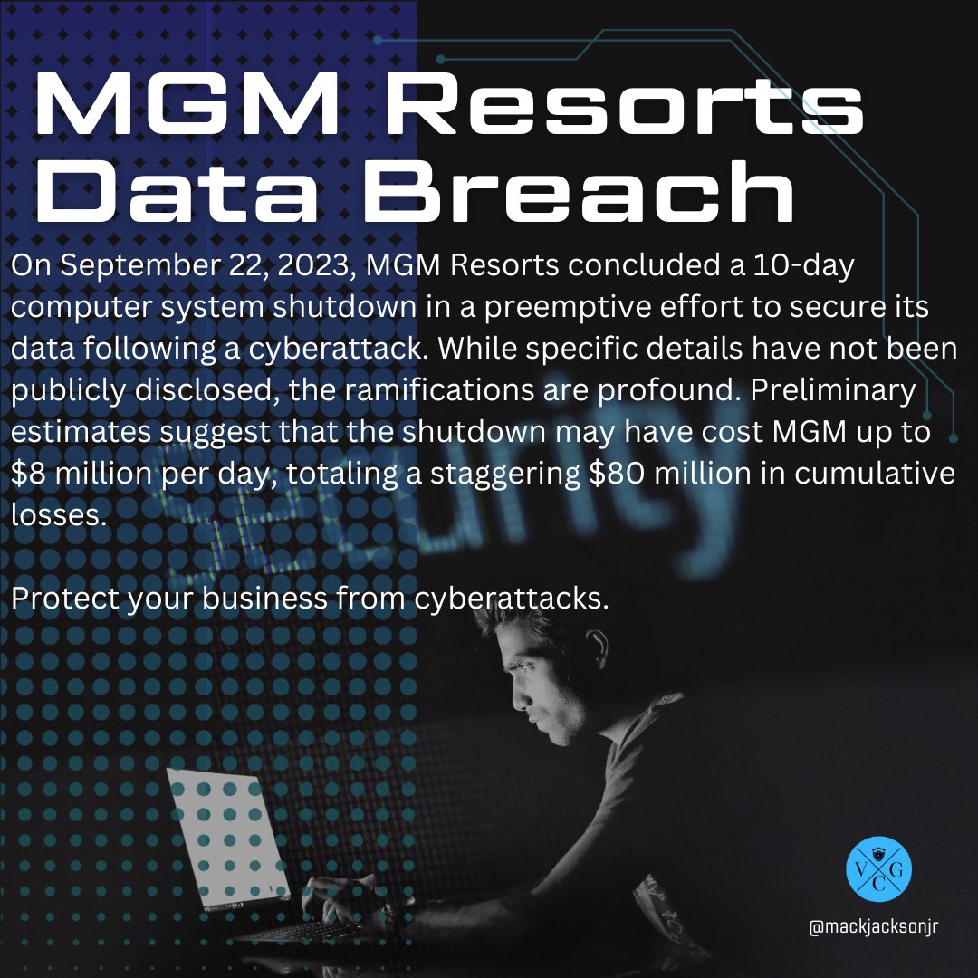 MackJacksonjr's tweet image. The MGM resorts have successfully restored their operations after a cyber incident caused a ten-day disruption. This incident reminds us that all businesses should prioritize enhancing their cybersecurity awareness training programs.
#cybersecurityawarenesstraining