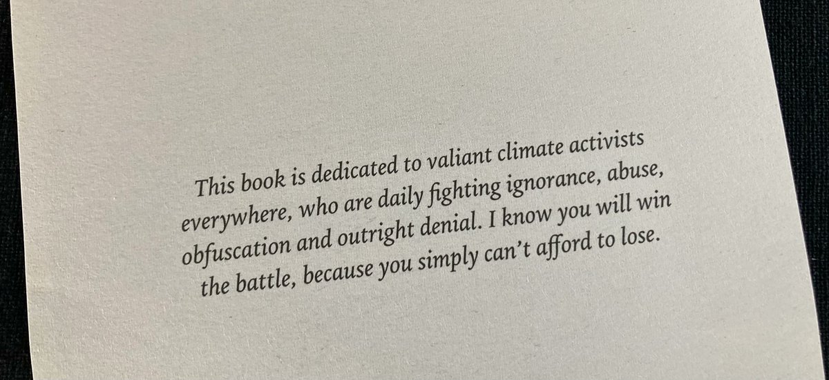Our first #paperboat for #ScotClimateWeek, from @ProfBillMcguire's 'Hothouse Earth',
'is dedicated to valiant climate activists everywhere, who are daily fighting ignorance, abuse, obfuscation and outright denial.' 

We'll float this one for @ChrisGPackham