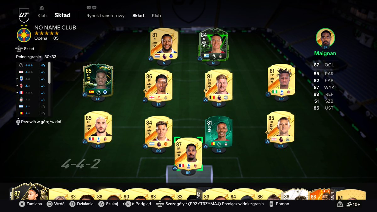 Weryfikacja wbita ✅ 
Chwila odpoczynku się przyda 😅

#PS5Share, #EASPORTSFC24