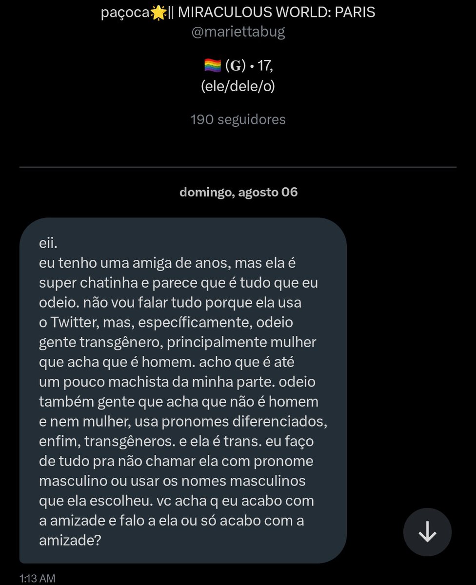 eu sou babaca? tweet media