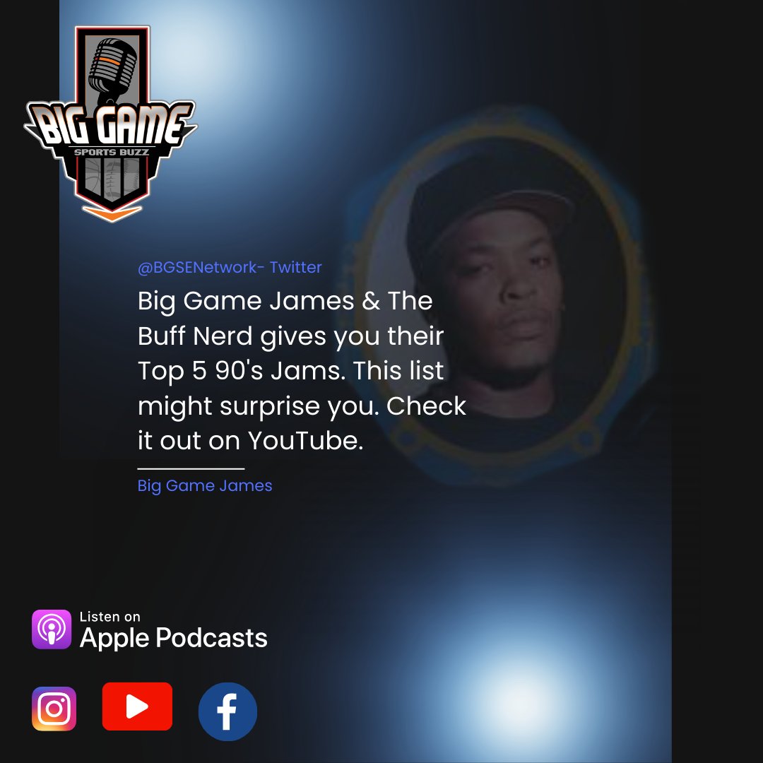BGSENetwork's tweet photo. See what @JCann97 & @j_stogs said was their #Top5 90's Jams! #BGSB #bgsenetwork
https://t.co/GJx7hSo82t https://t.co/7yJQcur1eL