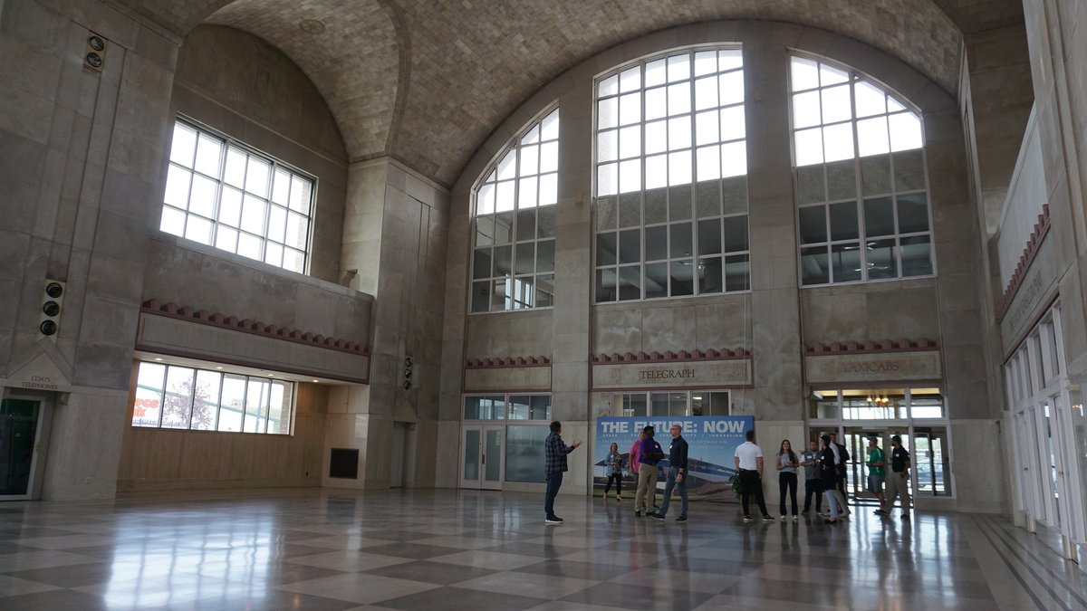 From last week's #SouthBend Happy Hour at the incredible Studebaker Campus 📸

Our group had the opportunity to tour the 1.3 million square feet of reborn industrial space that the @RenaissanceDistrict is transforming to rebuild the community of South Bend.

#BOMAIndiana