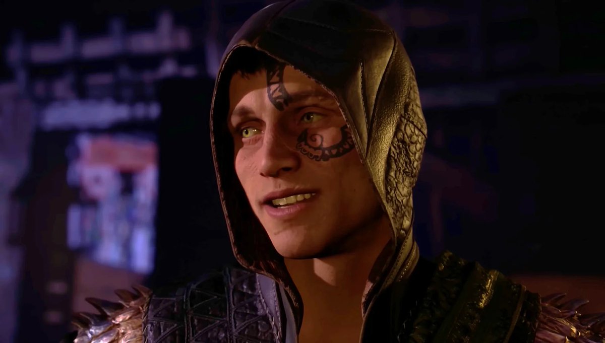 LeoKahnum's tweet photo. reptile becoming popular bc he's hot really is the epitome of pretty privilege 😭 https://t.co/PtiHvoeaJV
