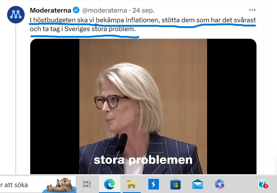 DavidJansson76's tweet photo. Det enda #Moderaterna #bekämpar är de #fattiga dvs de som har det svårast som de säger sig ska stötta!
Och är det att bekämpa inflationen med att #sänka #skatten som gynnar de allra mest #välställda och höja taket i ROT och RUT och separera dessa från varandra!? De rika gynnas⤵️ https://t.co/i8esJb2ror